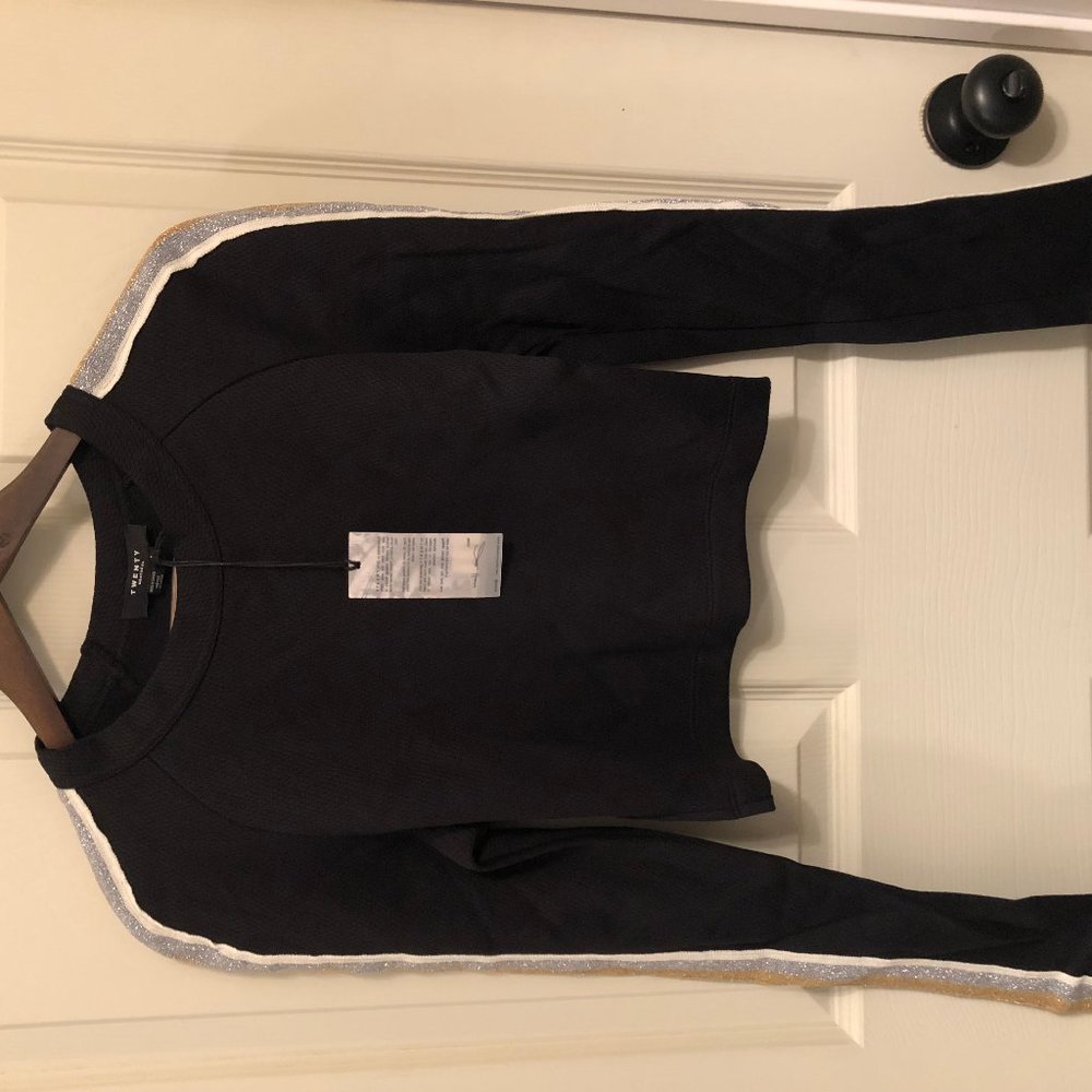 Black Silver and Gold Twenty Montreal Sweatshirt
